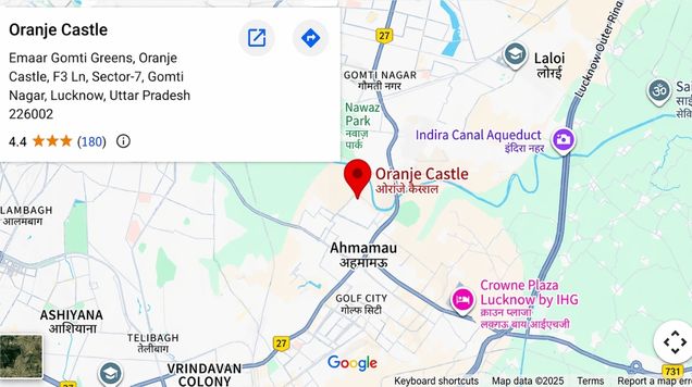 Oranje Castle location